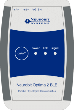 Neurobit Optima 2 BLE - Portable equipment for neurofeedback, biofeedback and physiological data acquisition