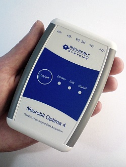 Neurobit Optima - portable neurofeedback and biofeedback device